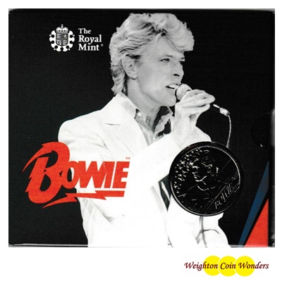 2020 BU £5 Coin Pack - David Bowie (edition 2)